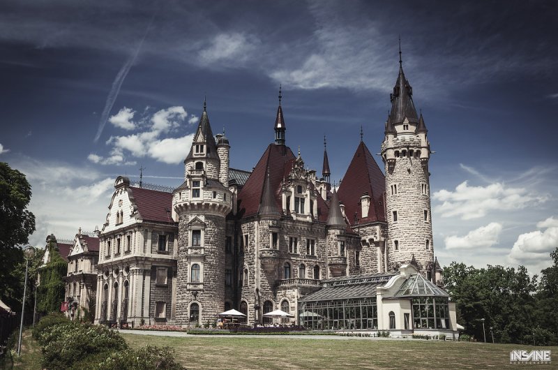 Moszna castle